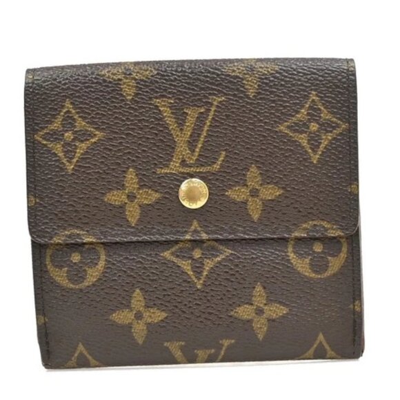 LOUIS VUITTON Porte Monnaie Billets Cartes Credit Wallet Monogram M61652 67KB283 - Picture 1 of 16